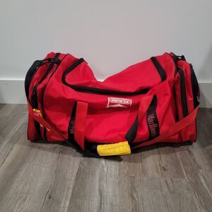 Marlboro Adventure Team Large Duffel Bag Red White Tobacciana